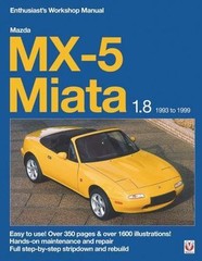Mazda MX-5 Miata 1.8 1993 to 1999: Enthuasiast Workshop Manual, Grainger, Rod, 9