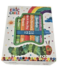 Eric Carle My First Library Board Book Set 12 Books PI Kids Toddler Nursery NEW