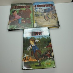 Lot of 8 ~ I SURVIVED GRAPHIC NOVELS ~ Series by Lauren Tarshis Hardcover