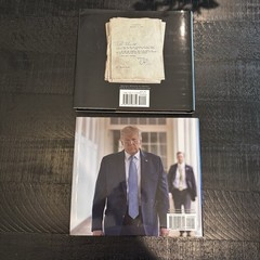 (2x) Donald Trump Book Lot Save America & Letters To Trump Books