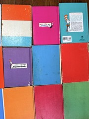 Vintage Lot Dr Seuss Beginner Books 1960s Hardcover ABC Green Eggs Foot