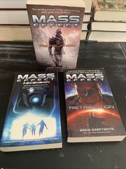 Mass Effect Paperback Book Set 1-3 Revalation/Ascension/Retribution 1st Editions