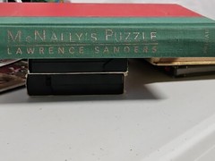 Vintage Lawrence Sanders McNally’s Puzzle Archy McNally Series