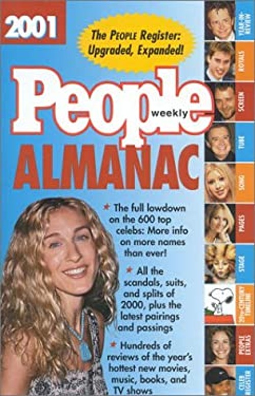 People : Entertainment Almanac Paperback People Magazine Editors