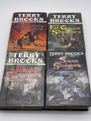 Terry Brooks Heritage of Shannara Hardcover 1st Edition (1990–1993) Ex-Library