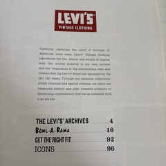 Levi’s Vintage Clothing Spring Summer 2015 hardcover