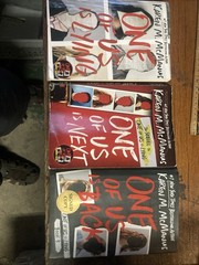 Karen M. McManus One of Us Trilogy HC/PB Lot – One of Us Is Lying, Next, Signed