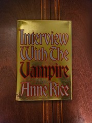 INTERVIEW WITH THE VAMPIRE ANNE RICE 1994 HCDJ ANNIVERSARY EDITION F/NF