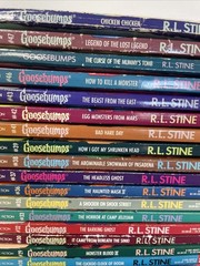 Lot Of 36 Goosebumps Books – 1990s Covers Vintage RL Stine
