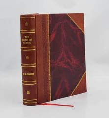 The Book Of Enoch 1893 By Dillmann, R. H. Charles [Bestselling Leather Bound]
