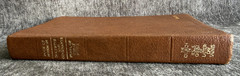 1995 LDS Triple Combination Book of Mormon Doctrine & Covenants Brown Leatherett
