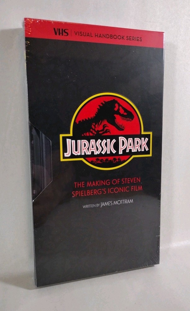 Jurassic Park: VHS (2026) James Mottram Visual Handbook Series HC New Sealed
