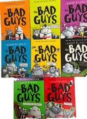 THE BAD GUYS Paperback Series Lot Of 8 #1-8 Aaron Blabey Graphic Novels