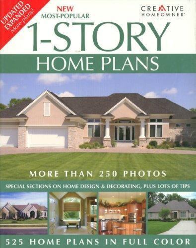 New Most-Popular 1-Story Home Plans by Creative Homeowner