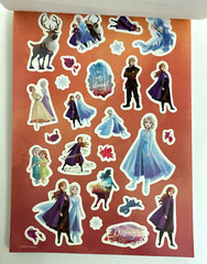 Bendon Frozen Create A Scene Sticker Activity Book (230 stickers)