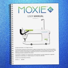 HANDI QUILTER Moxie XL User Manual 2024, HEAVY-DUTY BOUND – PROTECTIVE COVERING