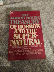 The Arbor House Treasury of Horror and the Supernatural Paper Back