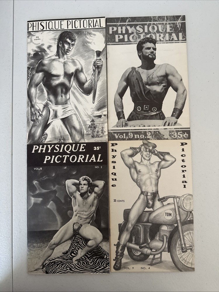 Physique Pictorial Vol. 9 # 1, 2, 3 & 4 Published in 1959 / 1960