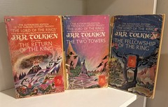 The Lord of the Rings by JRR Tolkien 1966 Ballantine Books Rare Box Set