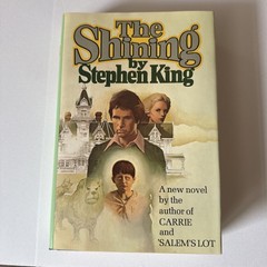Hardcover – “The Shining” by Stephen King – Printed 1977 Doubleday 1st Edition