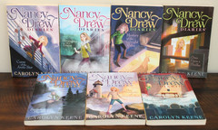 NANCY DREW DIARIES BOOKS #1 2 3 4 6 7 8 Carolyn Keene Mystery Book Lot