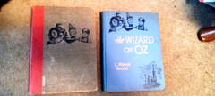 Lot of 2x THE WIZARD OF OZ L.F. Baum 1944 Bobbs-Merrill+Gossett- Evelyn Copelman