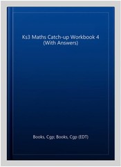 Ks3 Maths Catch-up Workbook 4 (With Answers), Paperback by Books, Cgp; Books,…