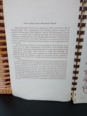 Grace Reformed Church Cookbook Allen Park, Michigan 1981 Spiral Vintage
