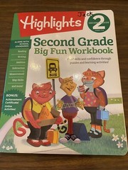 Highlights Big Fun Workbooks-Second Grade Big Fun. New Except Name on Cover.