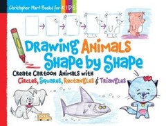 Drawing Animals Shape by Shape: Create Cartoon Animals with Circles, Squa – GOOD