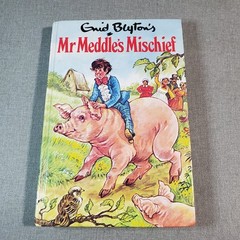 Mr Meddle’s Mischief Enid Blyton 1985 Illustrated Children’s Fantasy Hardcover