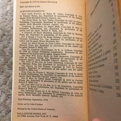 Alpha One Robert Silverberg 1970 Science Fiction Anthology Ballantine Books PB