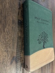 TLV Thinline Bible, Holy Scriptures, Grove/Sand, Tree Design Duravella by…