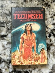 Tecumseh Indian Warrior Paul Joseph Lederer 1st Printing 1982 Signet PB