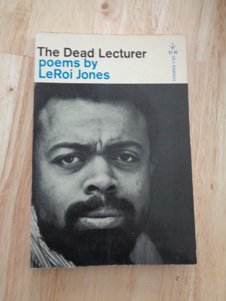 The Dead Lecturer: Poems by LeRoi Jones SC 1964