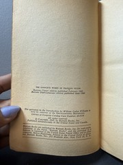 The Complete Works of François Villon Bantam Dual-Language French English 1964
