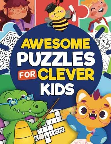 Awesome Puzzles For Clever Kids – Paperback, by Trace Jennifer L.; – Acceptable