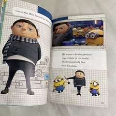 Lot of 3 Beginner Childrens Reading Books Level 1 Paperback Schoolastic Minions