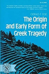 The Origin and Early Form of Greek Tragedy Paperback Gerald F. El