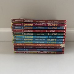 VTG 1990’s Goosebumps Book Lot 12 1st Editions Paperback R. L. Stine Books