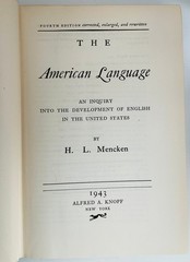 The American Language by H.L. Mencken Complete 3Vol. Set 1943 Vintage