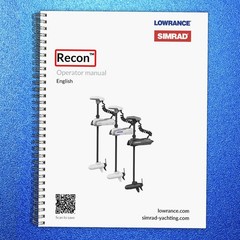 SIMRAD Recon Operators Manual – TOUGH WIRE BOUND – DURABLE COVERS