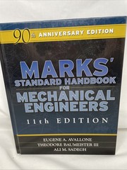 Marks’ Standard Handbook for Mechanical Engineers 11th Edition Textbook 90th