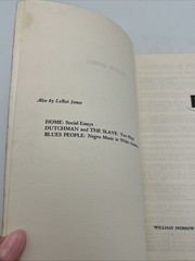 Black Music by Leroi Jones Morrow 1980 PB Jazz Coltrane Coleman