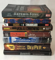 Lot of 8 Middle Grade YA Young Adult Books GENRE: Paranormal Fantasy Dystopian