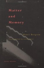 Matter and Memory, Bergson, Paul, Palmer, Scott 9780942299052 Free Shipping-,