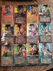 Lot of 12 Longarm Series by Tabor Evans Vintage Adult Western Paperback Books