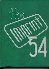 Allen Park MI Allen Park High School yearbook 1954 Michigan