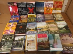 Lot of 16 LBS Hardcover INSTANT COLLECTION GENERAL FICTION HB MIX GENRE BOOK SET