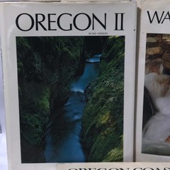 Ray Atkeson Lot of 3 Books: Oregon II, Washington and Oregon Coast Vintage